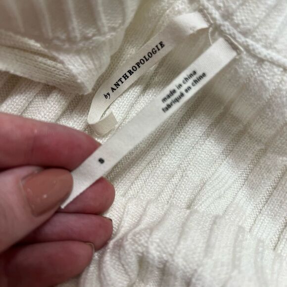 Anthropologie Plus Ivory Cable Knit
Tank small ribbed - Picture 10 of 13